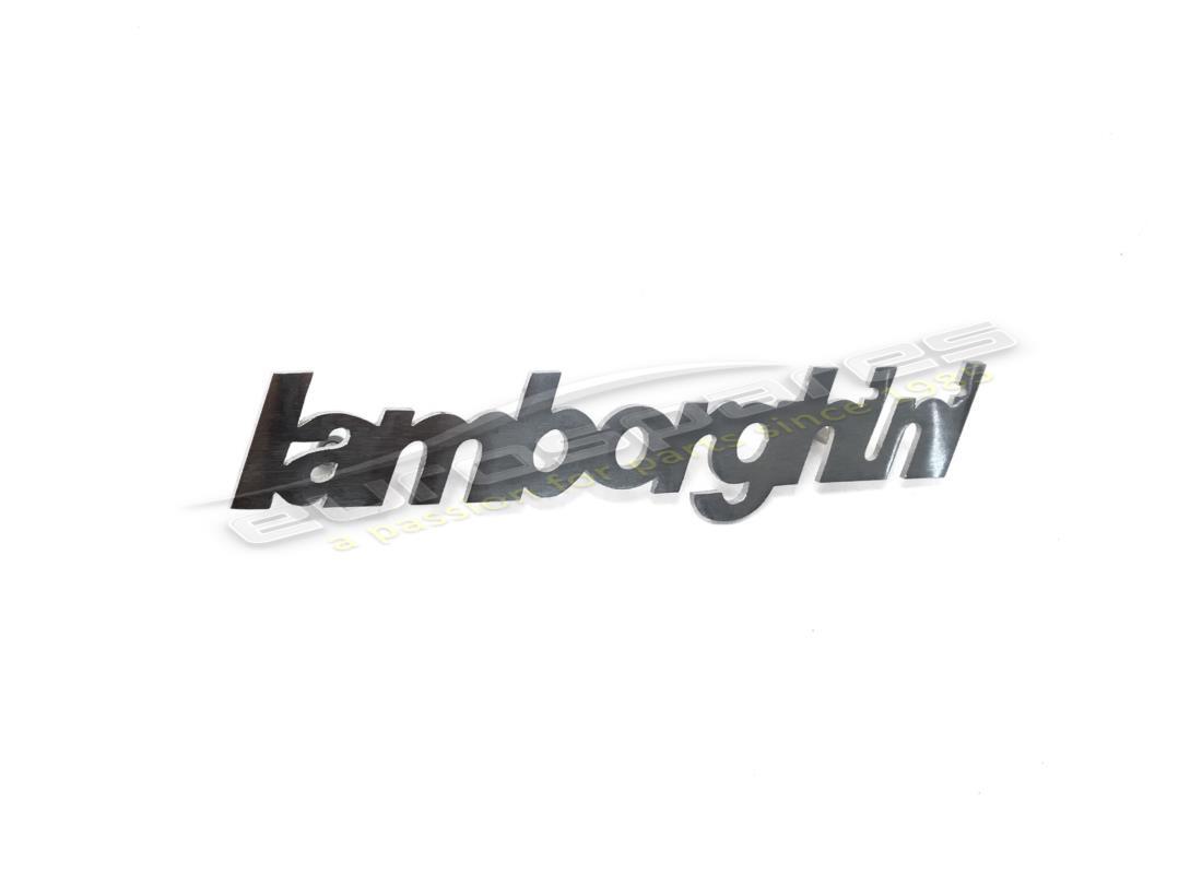 neues lamborghini lamborghini silberplatten. teilenummer 006128566 (1)