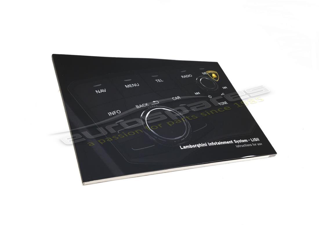 neues lamborghini bedienungsanleitung radio/navianleit. teilenummer 4t0012720da (1)
