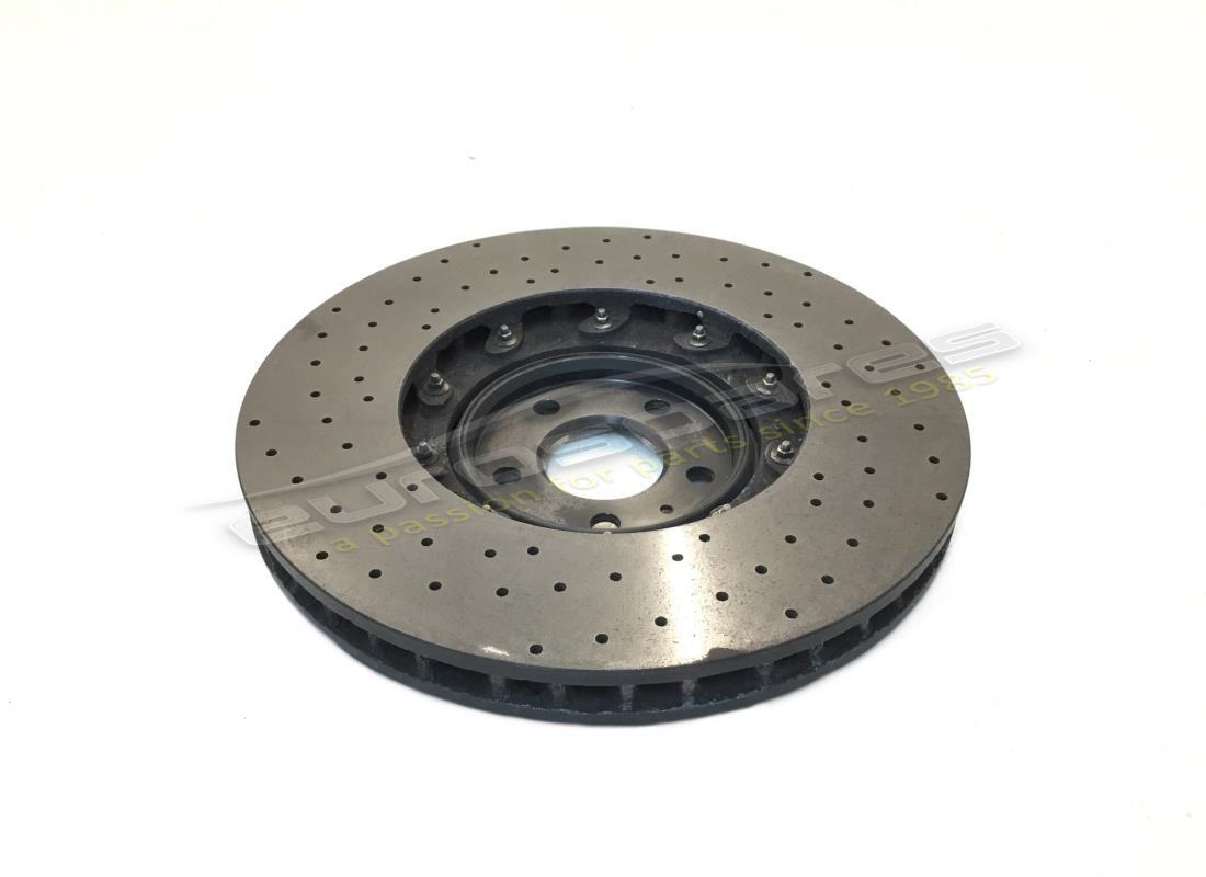used lamborghini front brake disc ceramic ccp. part number 420615302g (1)