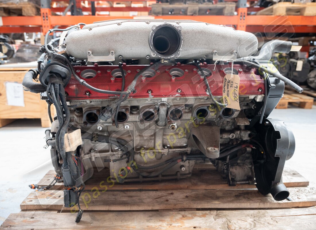 gebrauchter ferrari 575m motor. teilenummer 194666 (5)