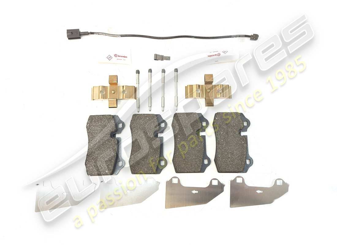 NEUER Maserati HINTERER BREMSBELÄGESATZ. TEILENUMMER 673012040 (1)