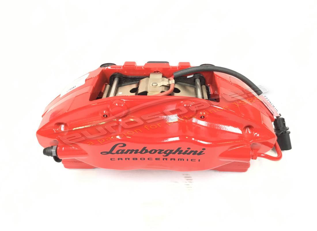 neuer lamborghini hinterer bremssattel in rot. teilenummer 4t0615406cf (1)