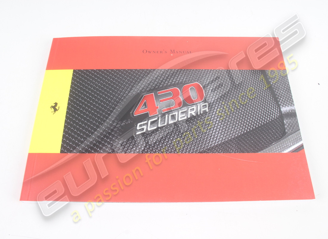 NEUES FERRARI BEDIENUNGSANLEITUNG - GÜLTIG FÜR. TEILENUMMER 82088400 (1) neues ferrari bedienungsanleitung - gültig für. teilenummer 82088400 (1)