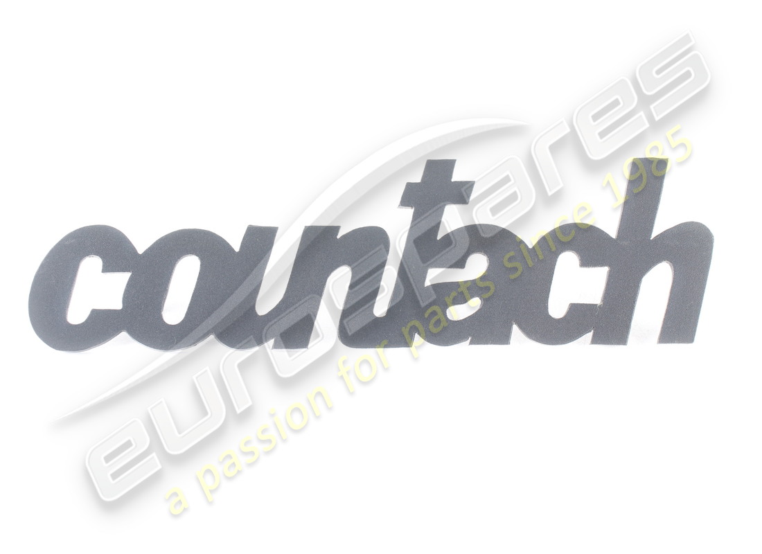 neu lamborghini countach schwarz matteplatte. teilenummer 006111345 (1)