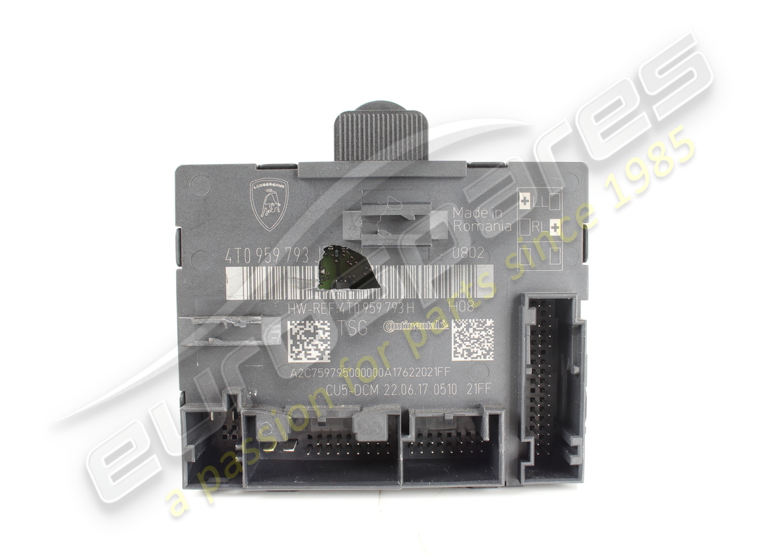 VERWENDET Lamborghini TÜRSTEUERUNG DIAG-ADR: 042 . TEILENUMMER 4T0959793J (1)