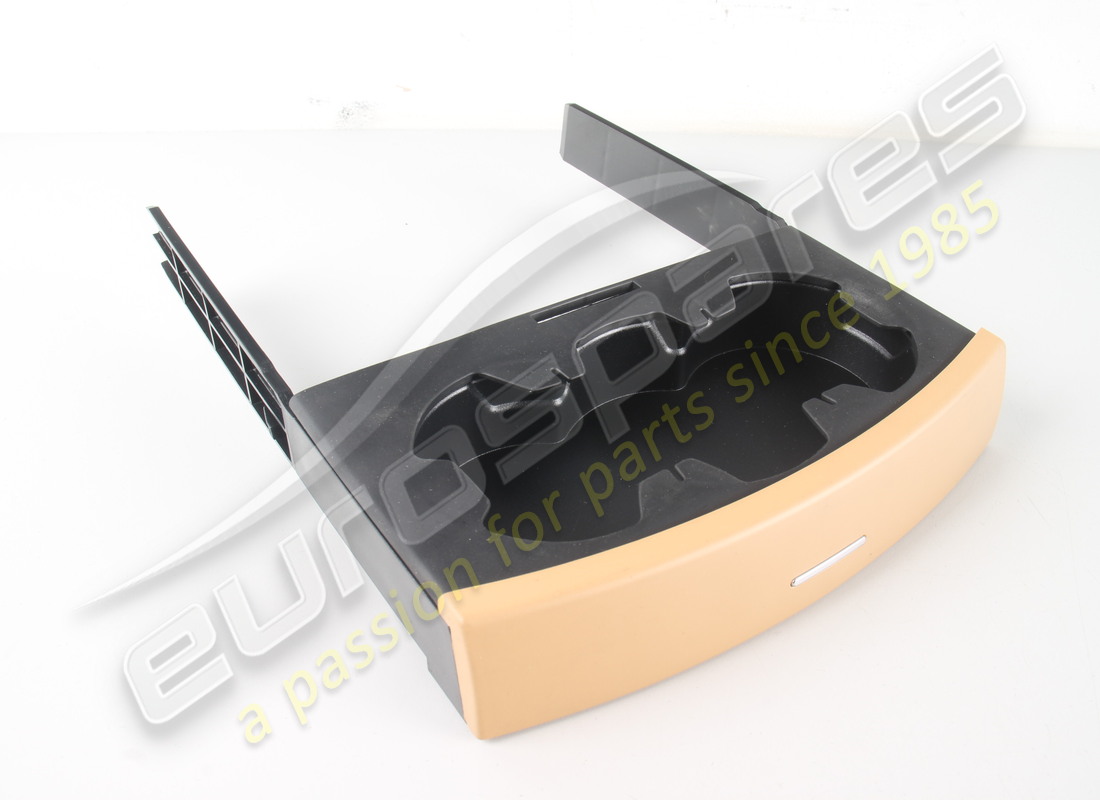 neu maserati komplettes getränkehalter-formteil-kit, beige teilenummer 981439430 (1)
