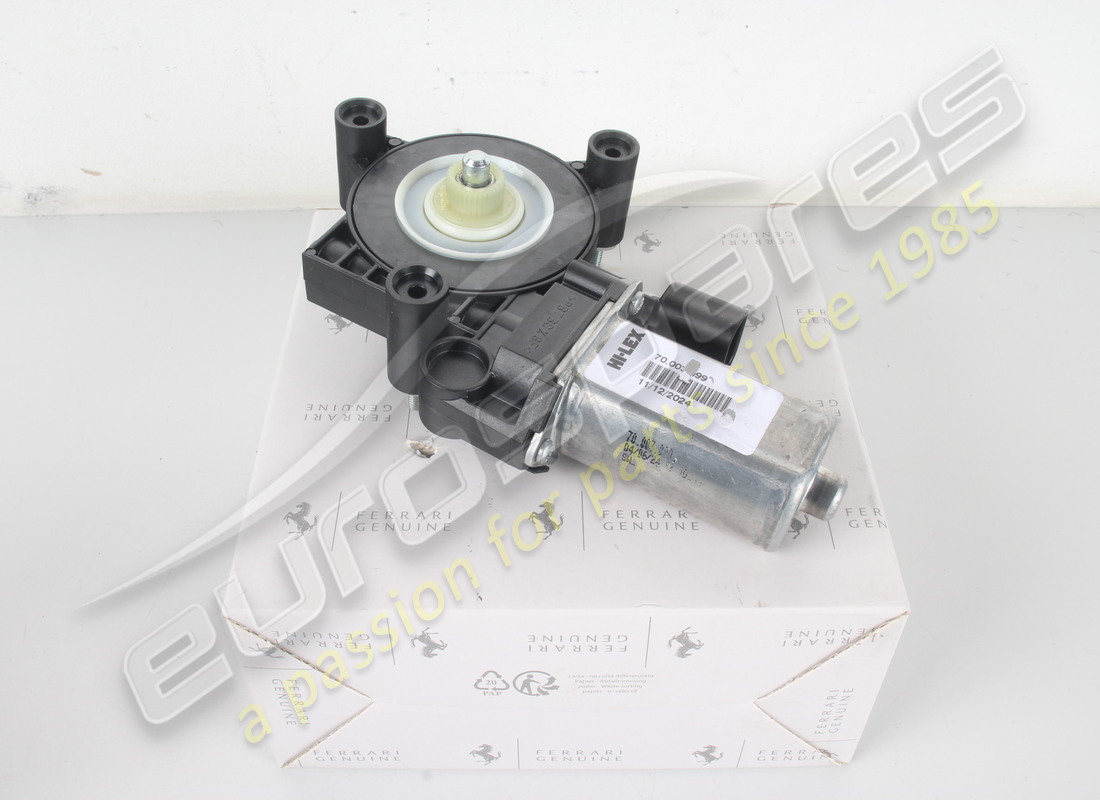 NEUER FERRARI FENSTERHEBERMOTOR LINKS. TEILENUMMER 86775500 (3) neuer ferrari fensterhebermotor links. teilenummer 86775500 (3)