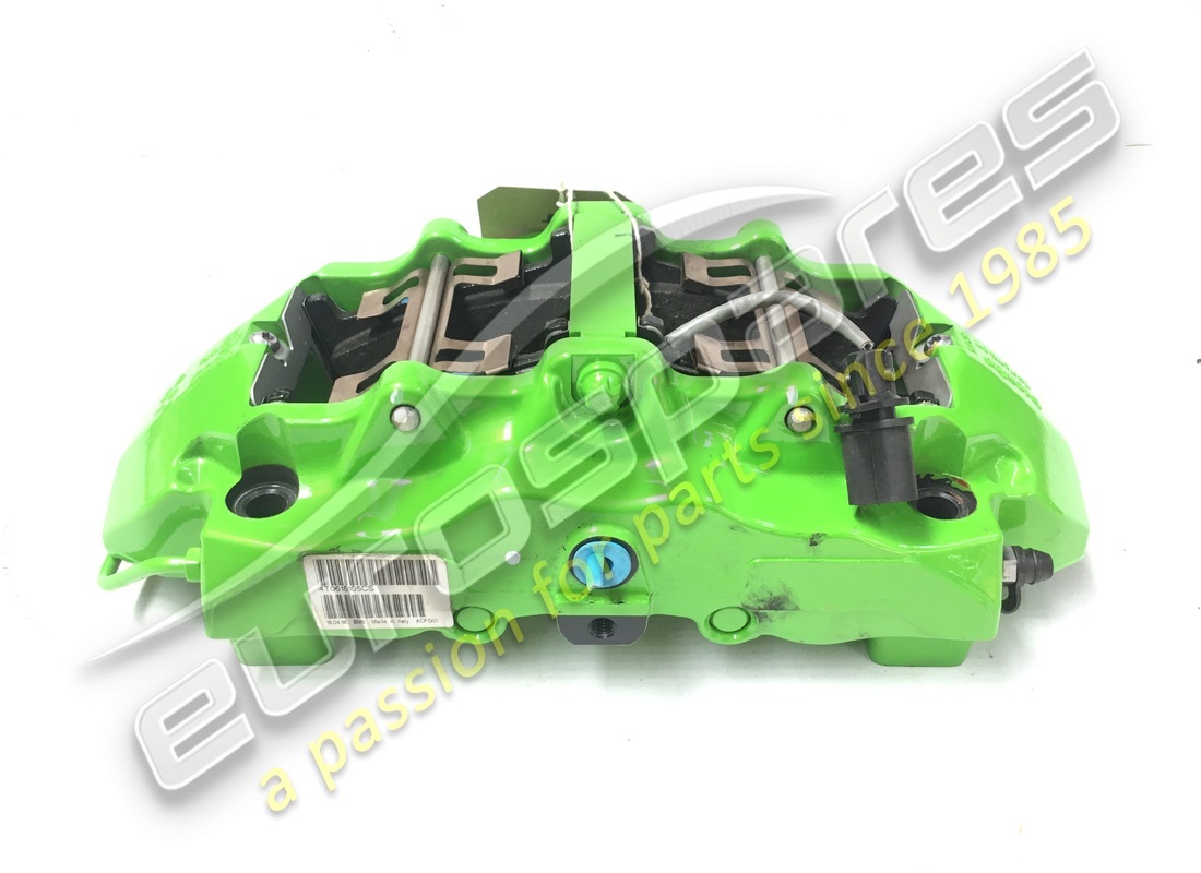 gebrauchter lamborghini bremssattel grün. teilenummer 4t0615106cs (2)