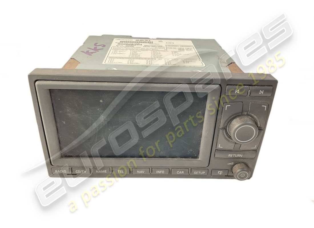 VERWENDET Lamborghini RADIO/NAVIGATION . TEILENUMMER 400035192K (1)