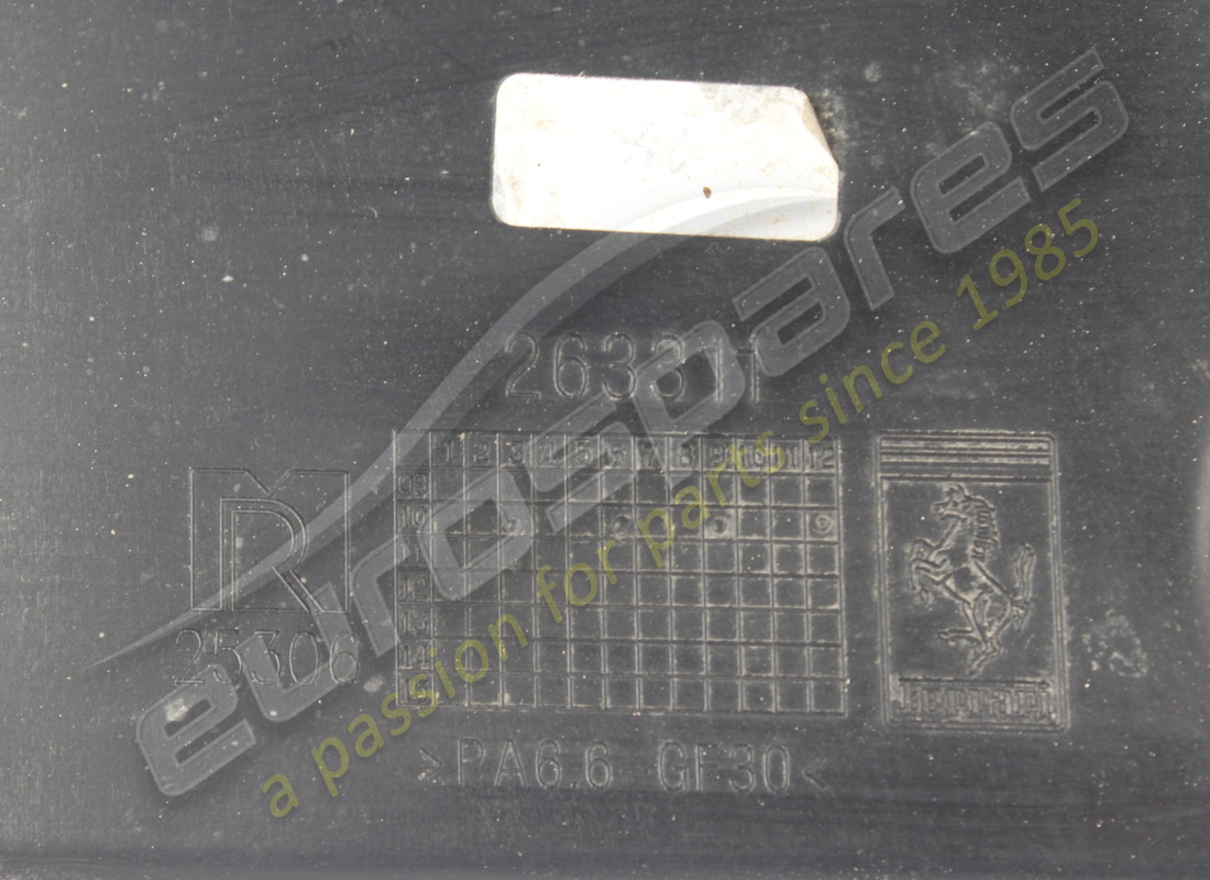 gebraucht ferrari linker luftkanal. teilenummer 263312 (3)