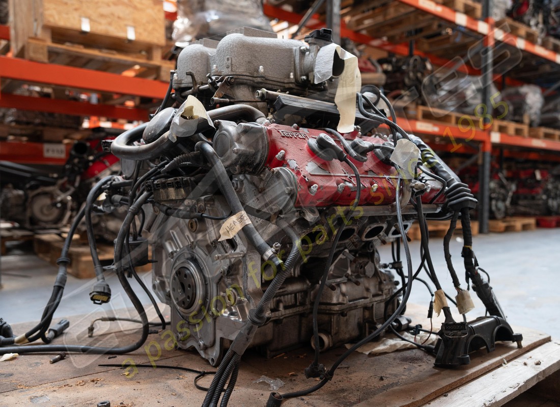 gebrauchter ferrari 348 motor. teilenummer 95961962 (16)