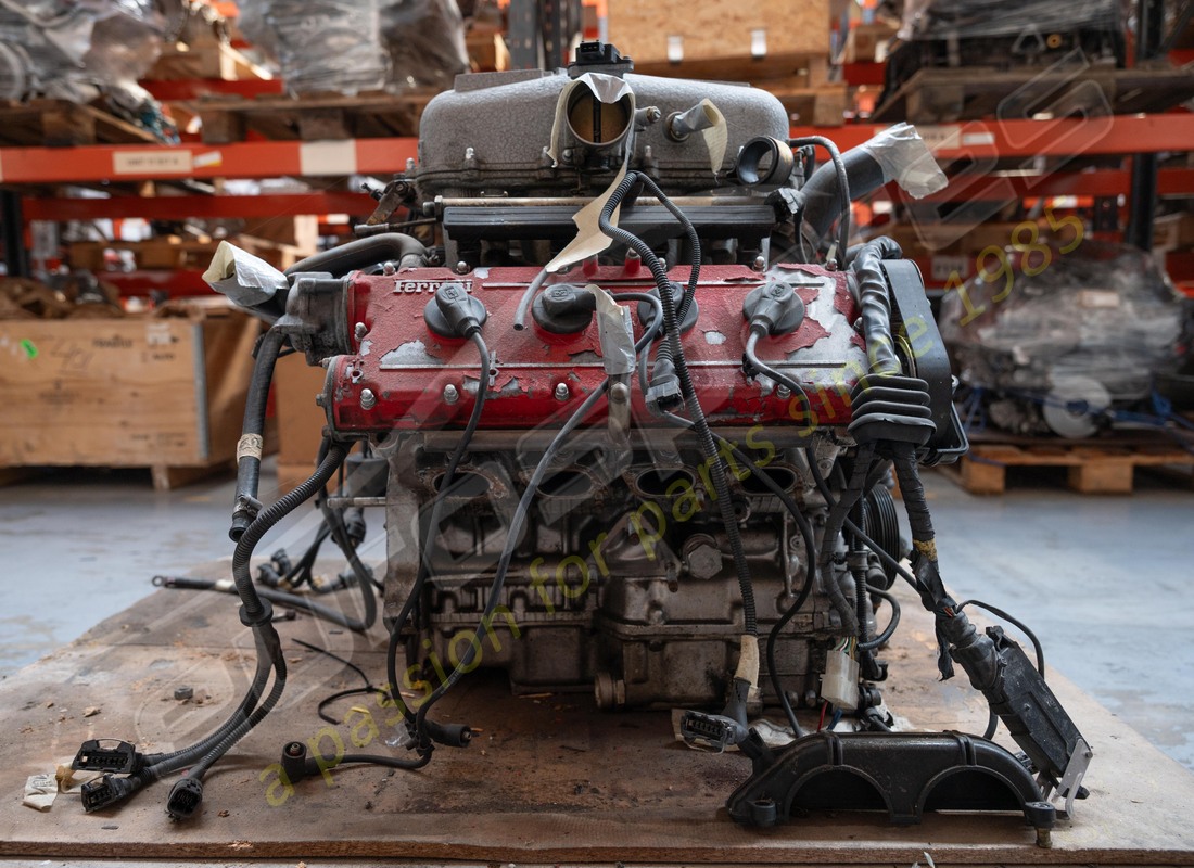 gebrauchter ferrari 348 motor. teilenummer 95961962 (4)
