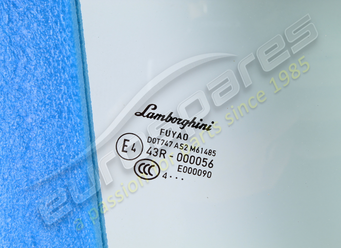 new lamborghini door window, front. part number 4ml845202a (2)