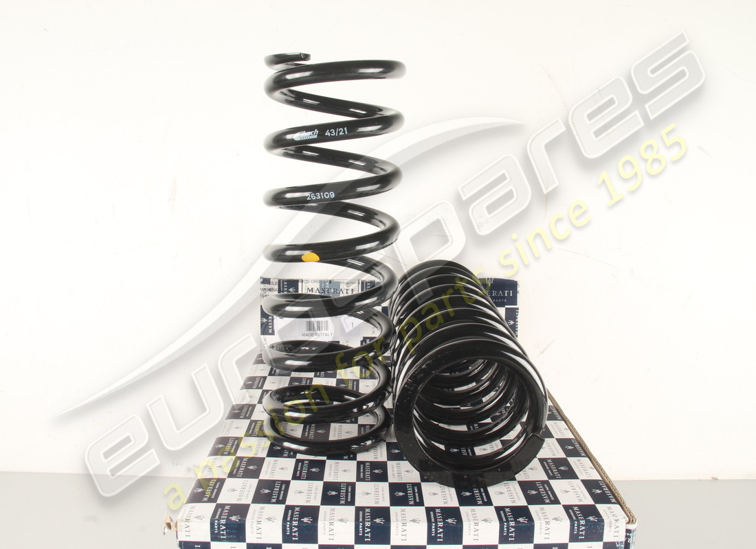 neu maserati eibach hinterradfeder kitm145. teilenummer 900027821 (3)