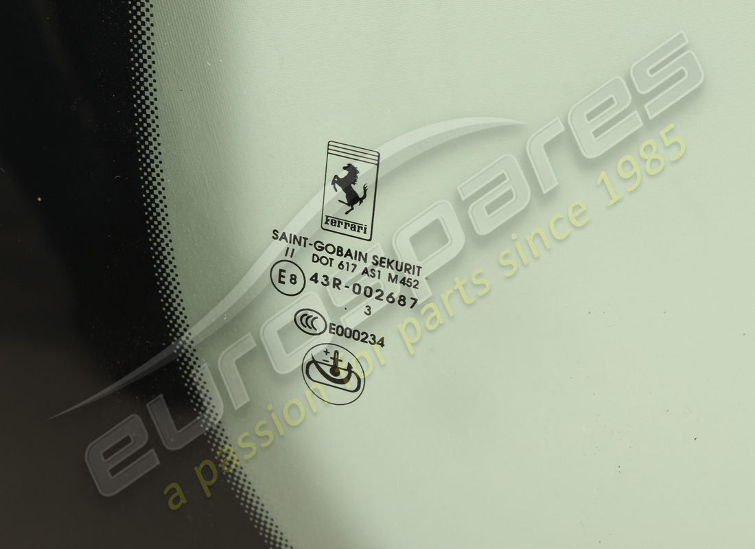 neue ferrari italia athermic windschutzscheibe (inklusive radioantenne). teilenummer 83465700 (3)