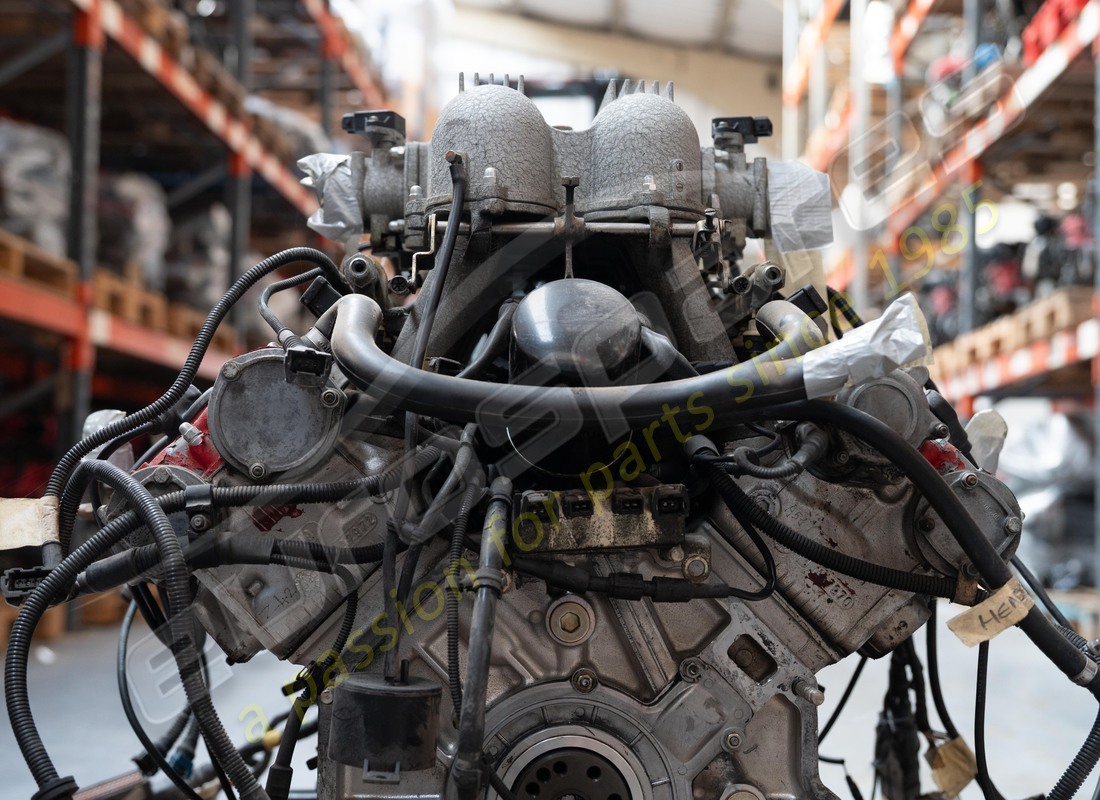 gebrauchter ferrari 348 motor. teilenummer 95961962 (10)