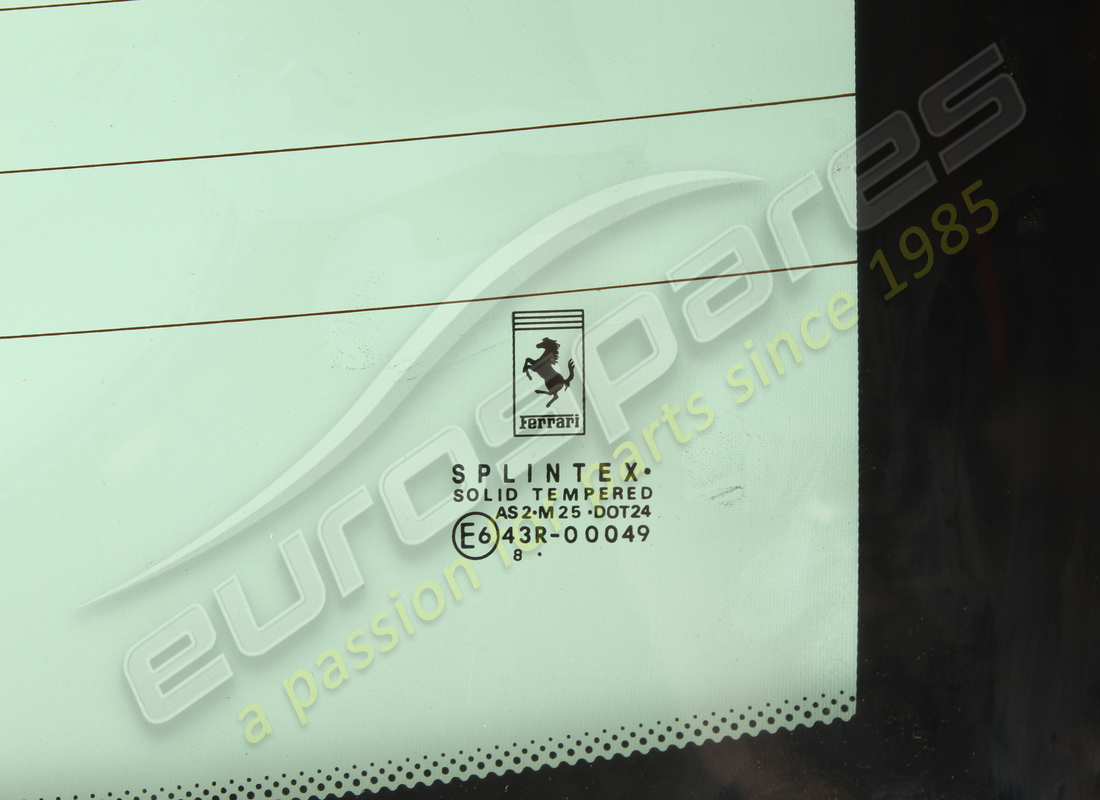 neues ferrari heckfensterglas. teilenummer 69919500 (2)