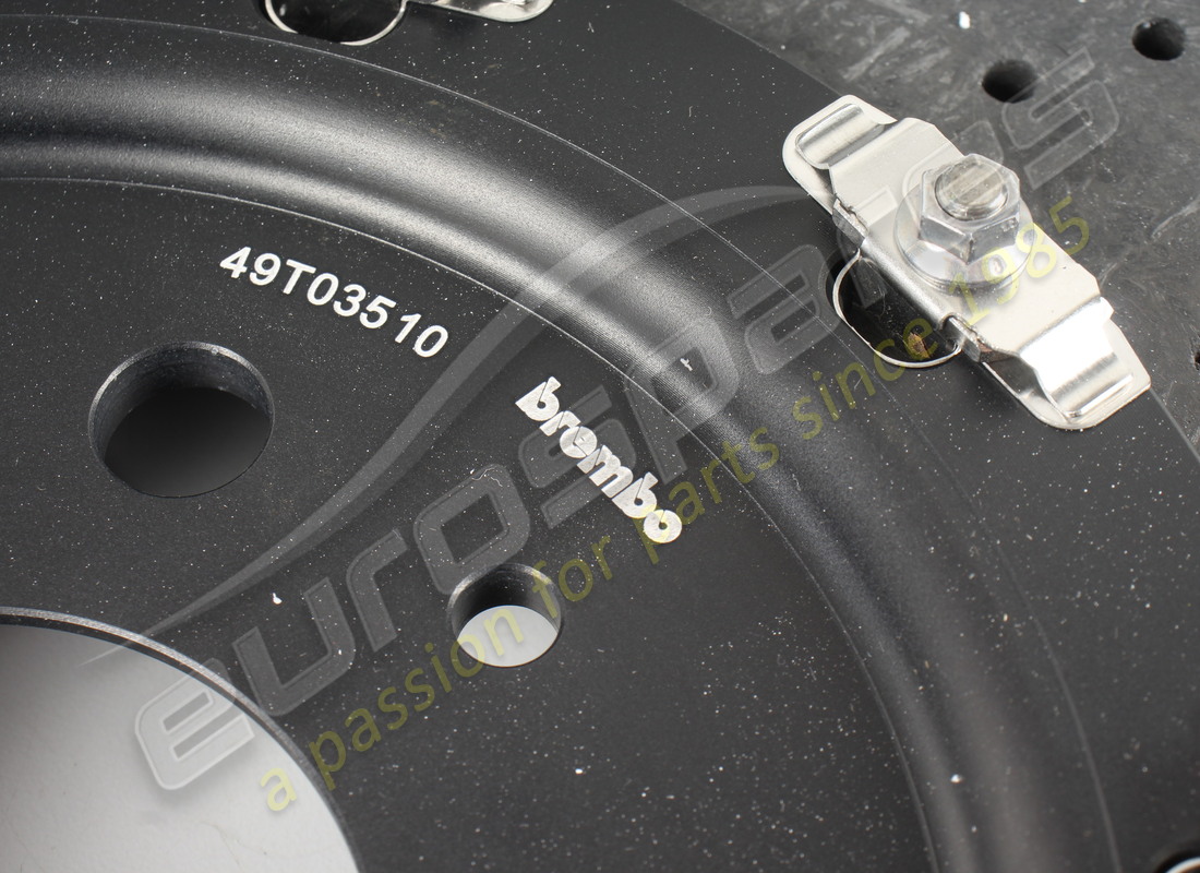 neue ferrari hintere bremsscheibe, carbon-keramik-version. teilenummer 222340 (4)