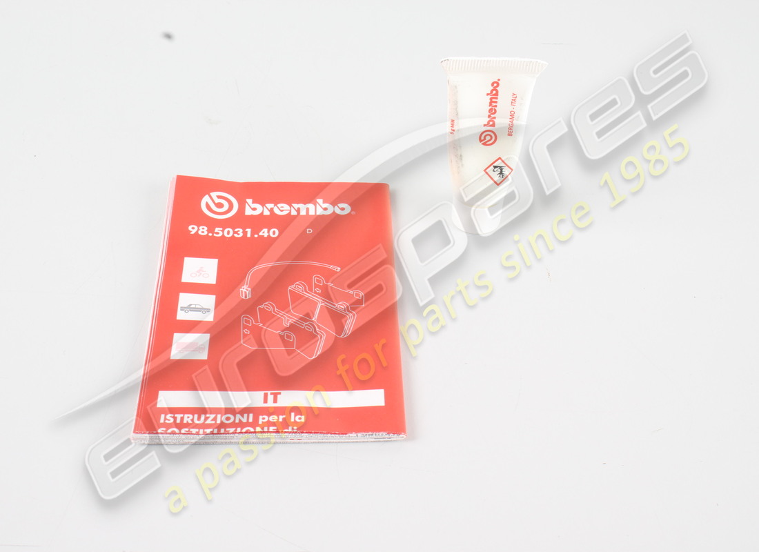 neues maserati hinten bremsbelagsatz set. teilenummer 673010320 (3)