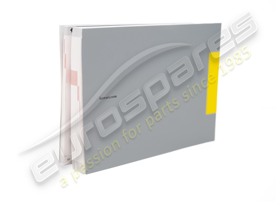 NEUES FERRARI BENUTZERHANDBUCH. TEILENUMMER 782136 (3) neues ferrari benutzerhandbuch. teilenummer 782136 (3)