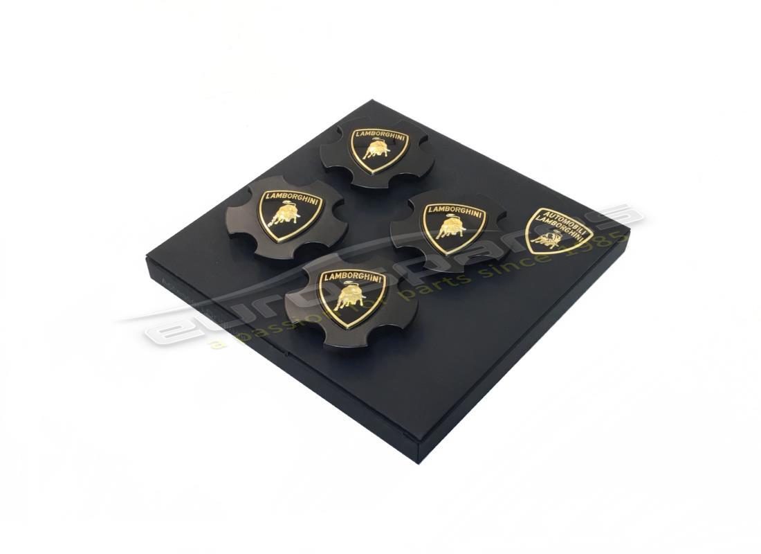 neues lamborghini kit 4 callisto mat schwarzes logo. teilenummer 0r1400124 (1)