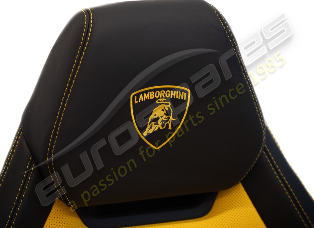 neuer lamborghini urus rhd rh sitz (schwarz/gelb). teilenummer 4ml881032c (5)