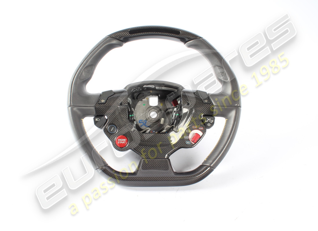 GEBRAUCHT Ferrari KOMPLETTES LENKRAD - NERO [SCHWARZ]. TEILENUMMER 87233700 (1)