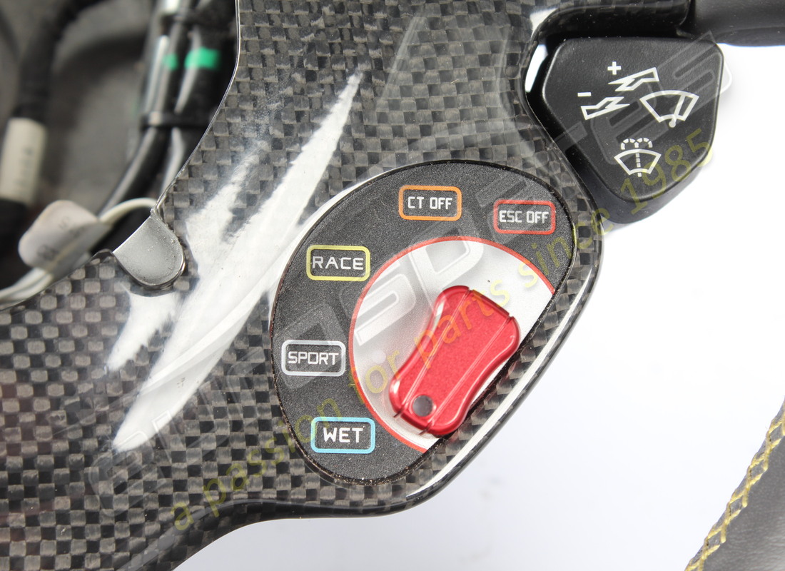 gebrauchtes ferrari komplettes lenkrad - nero [schwarz]. teilenummer 87233700 (4)