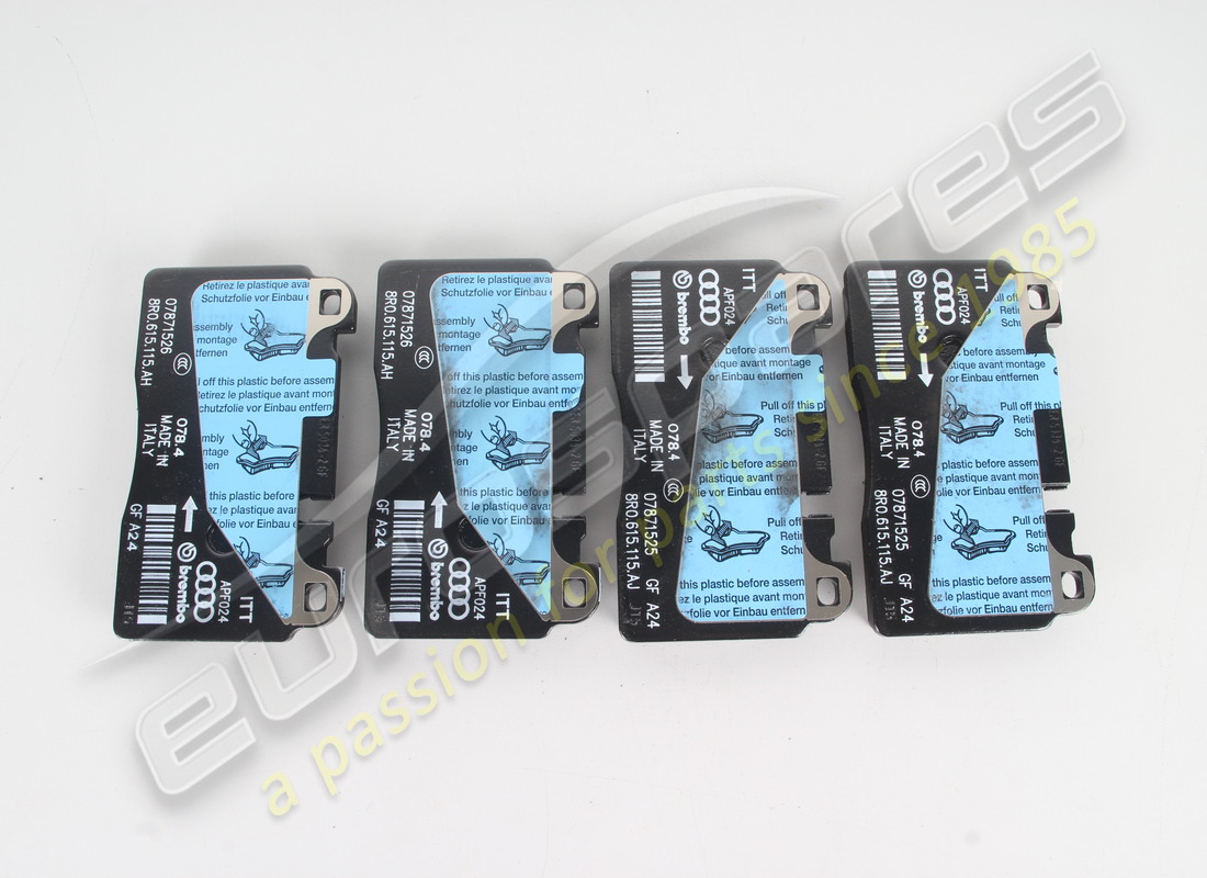 neu porsche 1 satz von bremsbelagsatz für bremsscheibe. teilenummer pac698151 (4)