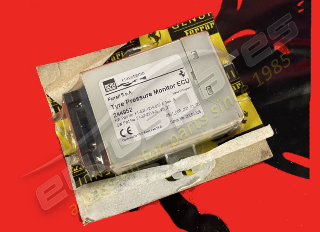 neu ferrari reifendruckkontrollstat. teilenummer 244952 (1)