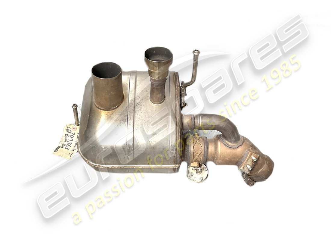 GEBRAUCHTER Ferrari SCHALLDÄMPFER HINTEN LINKS. TEILENUMMER 309363 (1)
