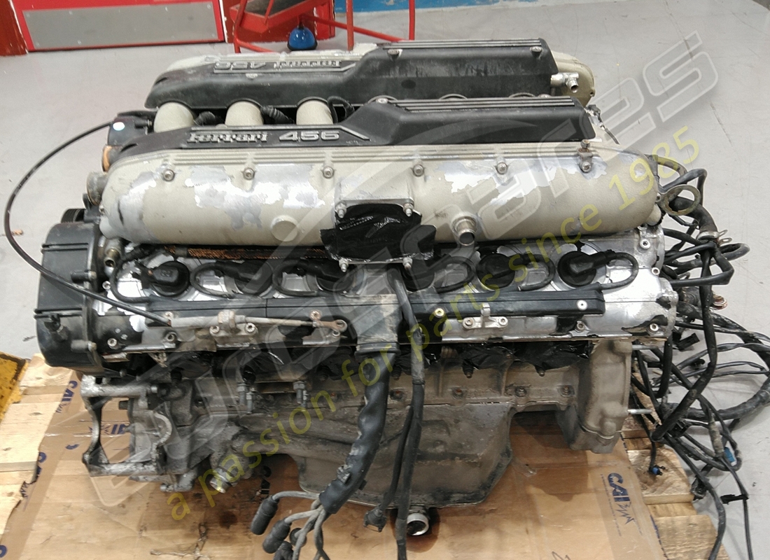 gebrauchter ferrari 456 gt-motor. teilenummer 173504 (3)