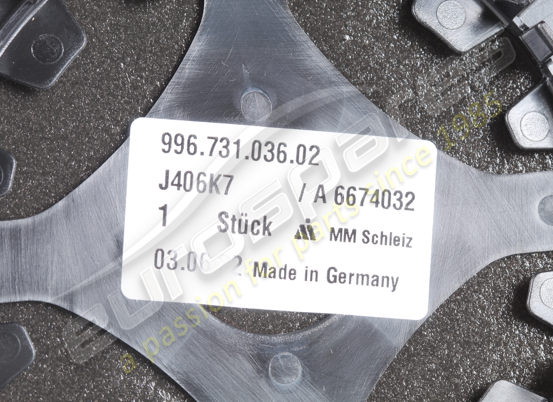 neuer porsche spiegel (asphärisch). teilenummer 99673103602 (3)