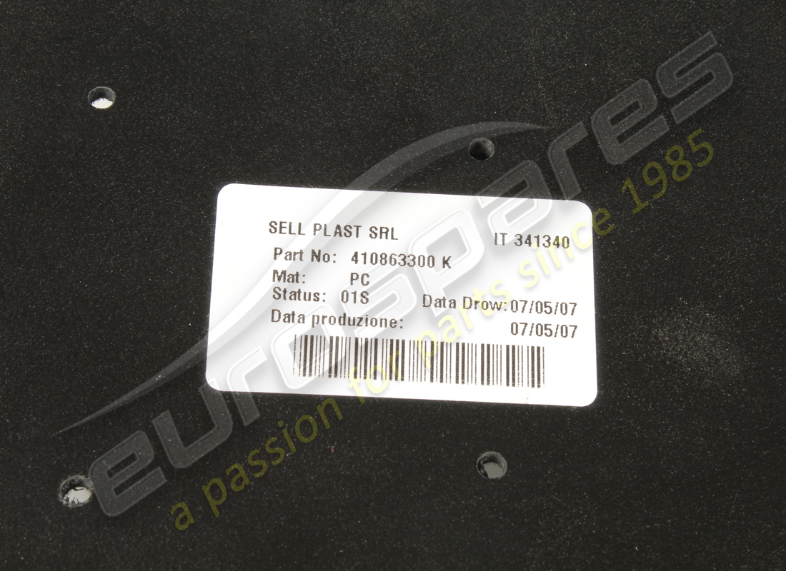 Lamborghini FACH VERWENDET. TEILENUMMER 410863300K (1)