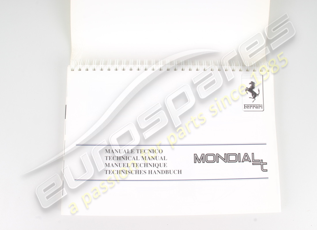 neu ferrari mondial t 1992 im benutzerhandbuch. teilenummer 95990141 (2)