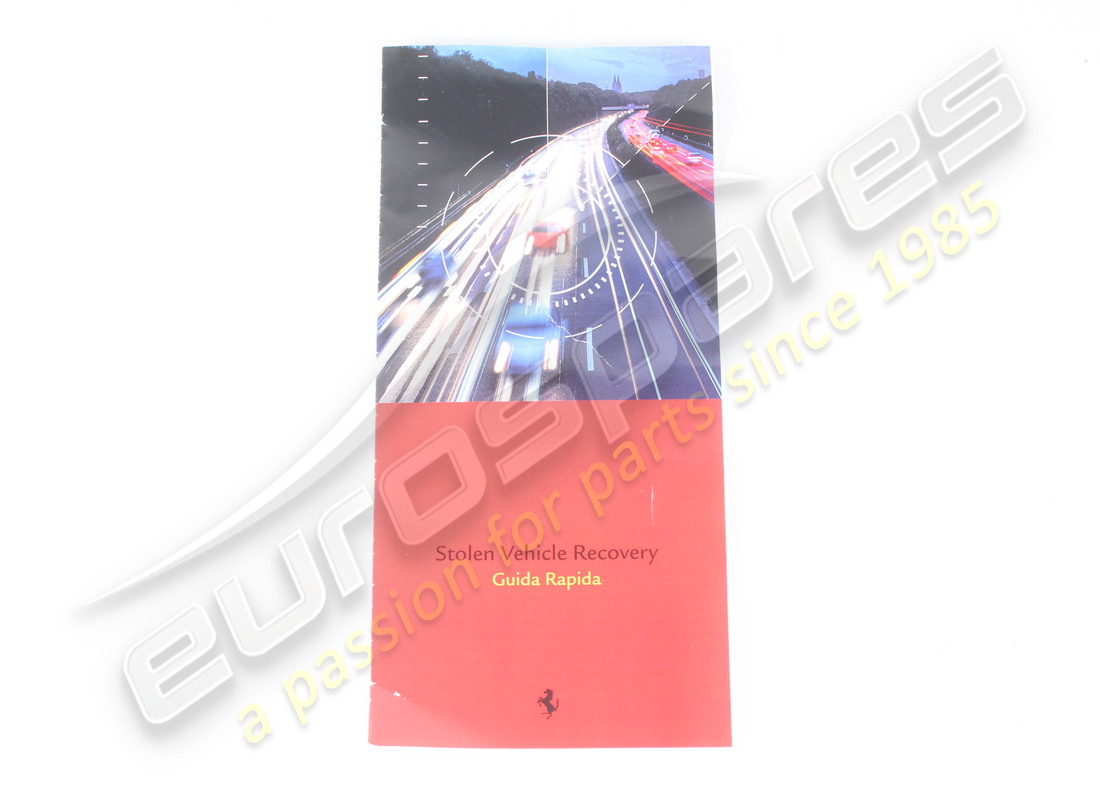NEUES FERRARI DIEBSTAHLSICHERUNGSSYSTEM – KURZREFERENZ TEILENUMMER 918406 (1) neues ferrari diebstahlsicherungssystem – kurzreferenz teilenummer 918406 (1)