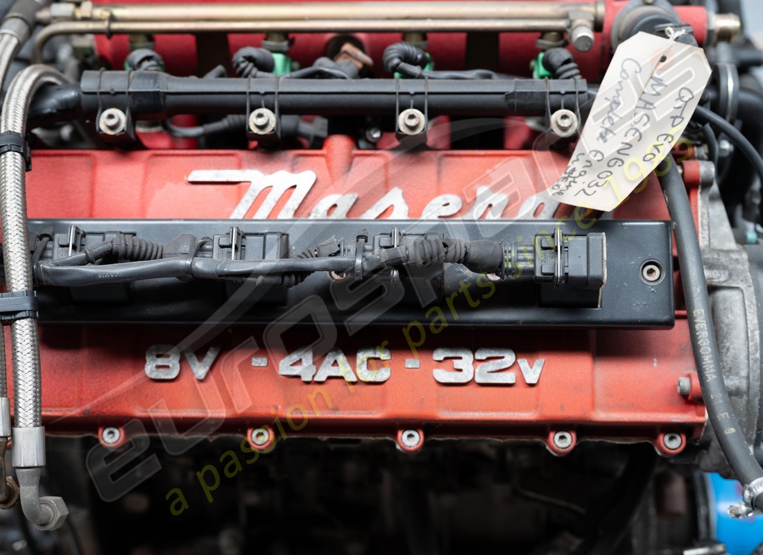 GEBRAUCHTER MASERATI KOMPLETTER MOTOR. TEILENUMMER MASENG032 (5) gebrauchter maserati kompletter motor. teilenummer maseng032 (5)