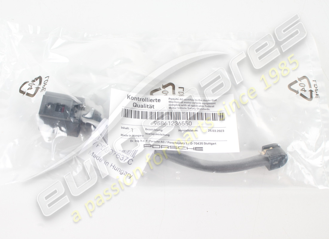 neues porsche senderdraht. teilenummer 95861236550 (4)