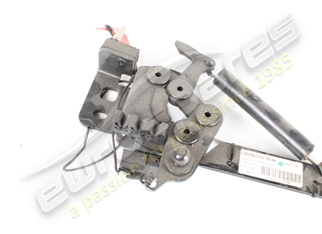 GEBRAUCHT FERRARI HEBEL TB MECHANISMUS KOMPLETT RH TEILENUMMER 83977700 (4) gebraucht ferrari hebel tb mechanismus komplett rh teilenummer 83977700 (4)