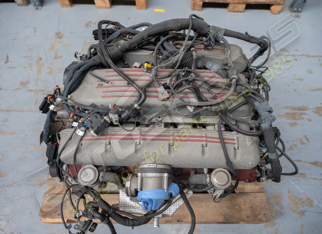 gebrauchter ferrari 575m motor. teilenummer 194666 (6)