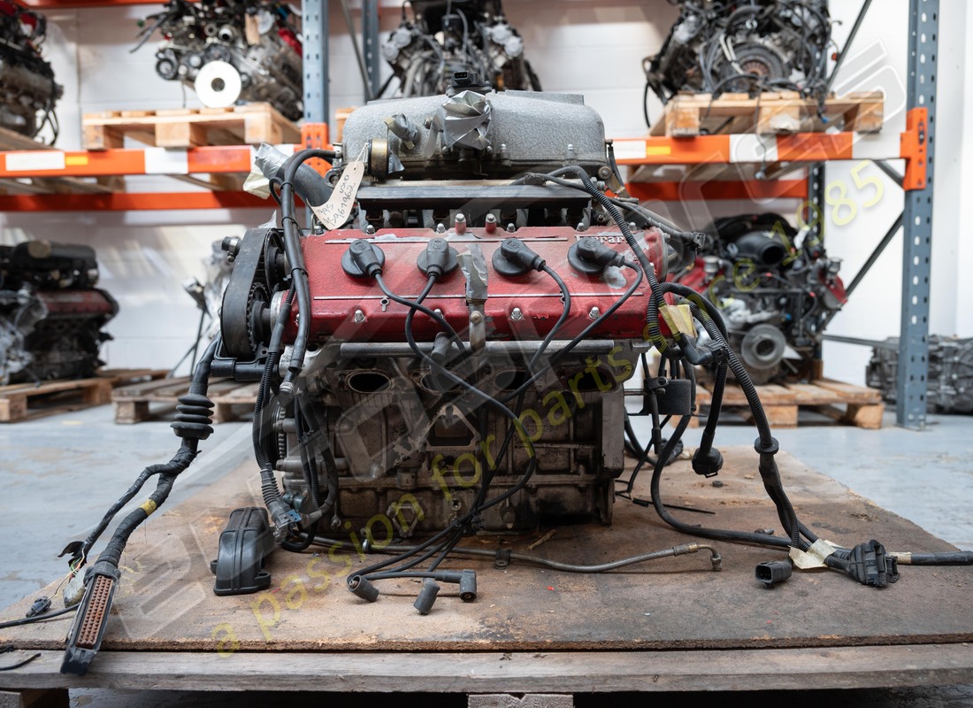gebrauchter ferrari 348 motor. teilenummer 95961962 (11)