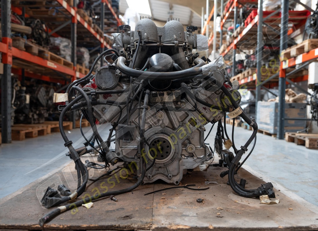 gebrauchter ferrari 348 motor. teilenummer 95961962 (8)