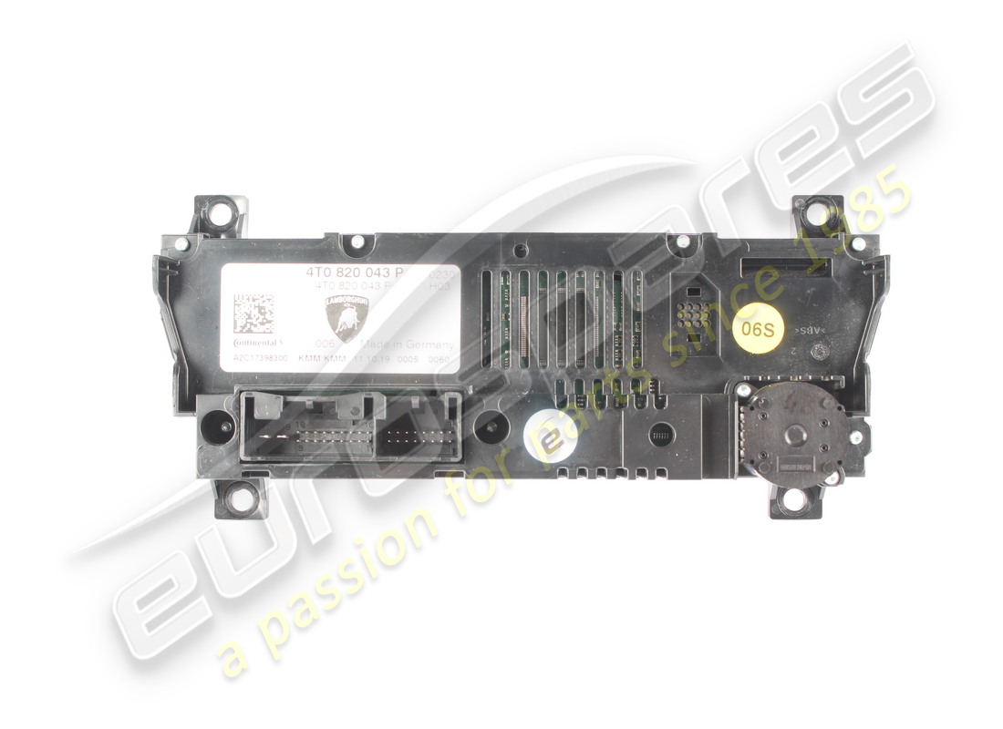 GEBRAUCHT Lamborghini A/C-STEUERUNG . TEILENUMMER 4T0820043P (1)