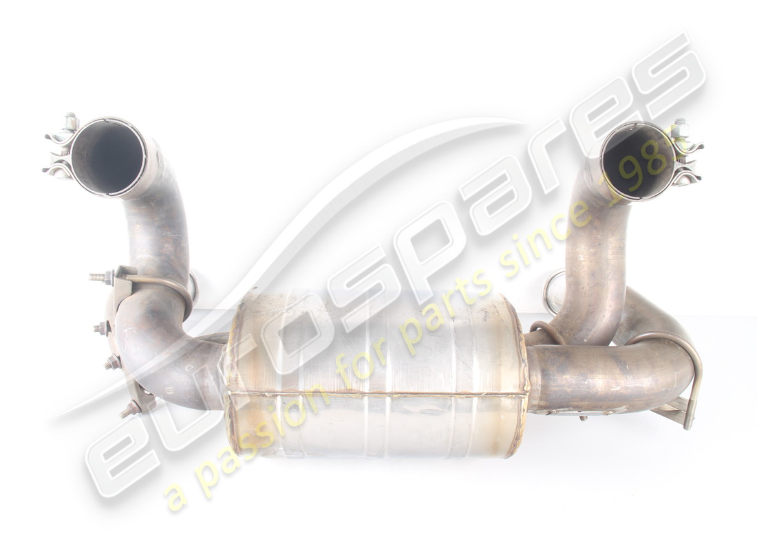 NEUER FERRARI AUSPUFFSCHALLDÄMPFER KOMPLETT. TEILENUMMER 232866 (2) neuer ferrari auspuffschalldämpfer komplett. teilenummer 232866 (2)