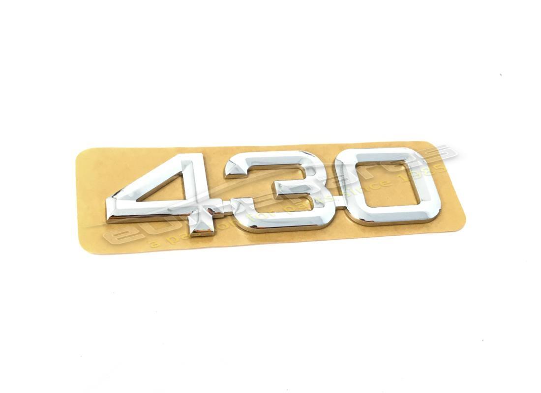 neues maserati 430 prism.emblem auf dem boot. teilenummer 328356361 (1)