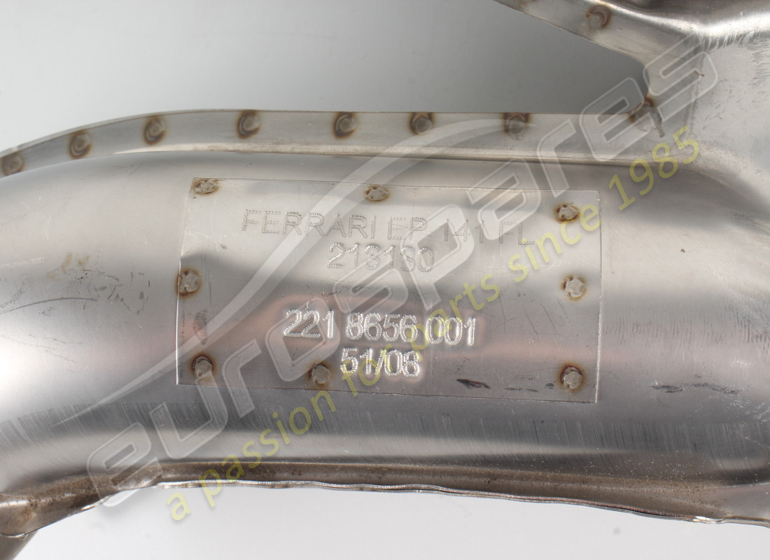 neu ferrari linkes stückrohr. teilenummer 213130 (2)