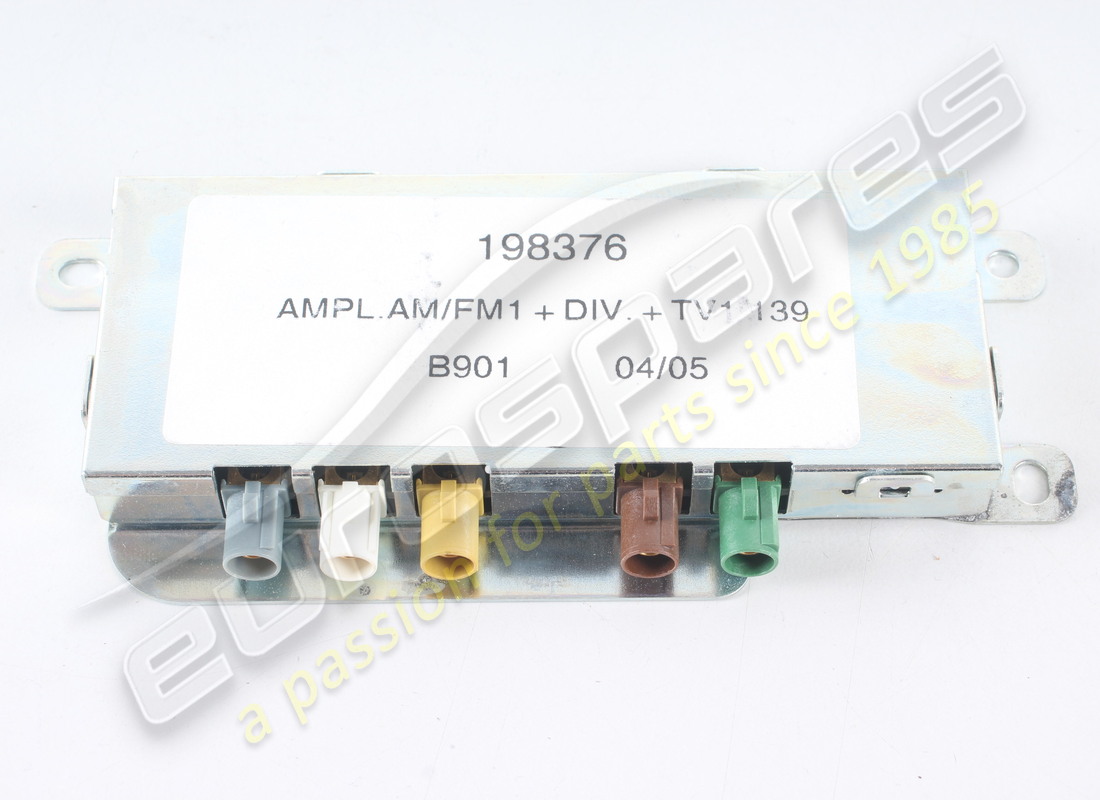 NEU MASERATI VERSTÄRKER FÜR RADIO/TV-ANTENNE+TAUCHER. TEILENUMMER 198376 (1) neu maserati verstärker für radio/tv-antenne+taucher. teilenummer 198376 (1)