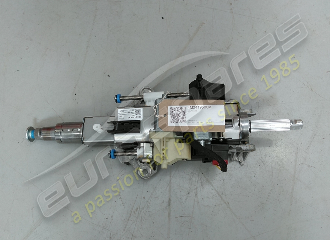 beschädigte lamborghini lenksäule obert.evls rl rdw. teilenummer 4m2419506m (1)