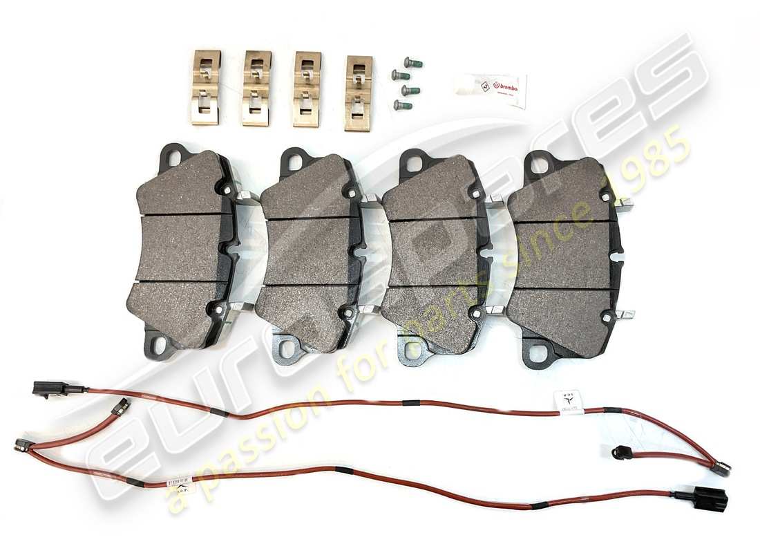 neuer ferrari frontplattensatz mit feder. teilenummer 70003278 (1)