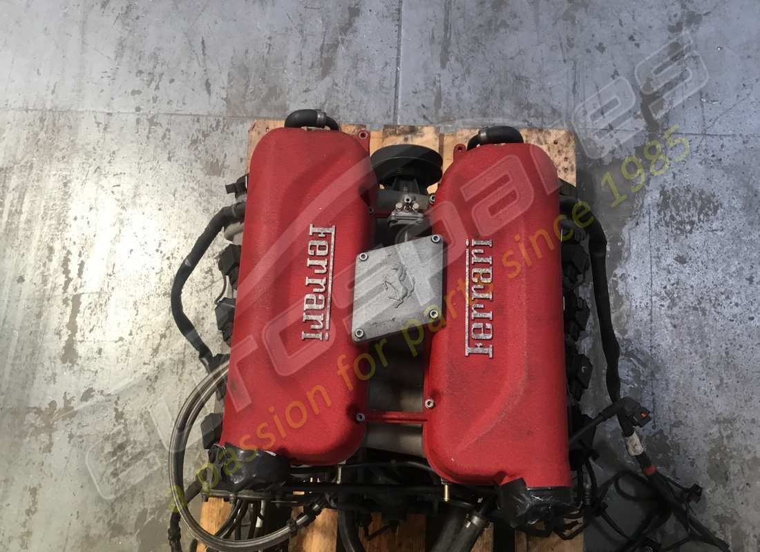 gebrauchter ferrari f360 motor. teilenummer 182011 (6)